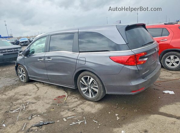 5FNRL6H85RB053240 2024 HONDA ODYSSEY Gray Rear left