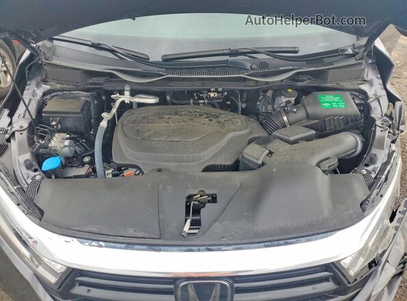 5FNRL6H85RB053240 2024 HONDA ODYSSEY Gray Engine compartment view