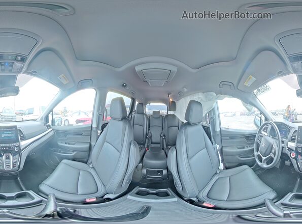 5FNRL6H85RB053240 2024 HONDA ODYSSEY Gray 360 interior view