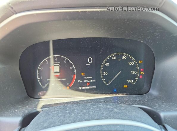 5FNRL6H85TB001100 2026 HONDA ODYSSEY Серый Вид щитка приборов