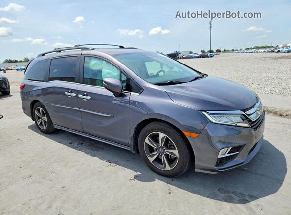 5FNRL6H86KB049977 2019 HONDA ODYSSEY Gray Delantero derecho