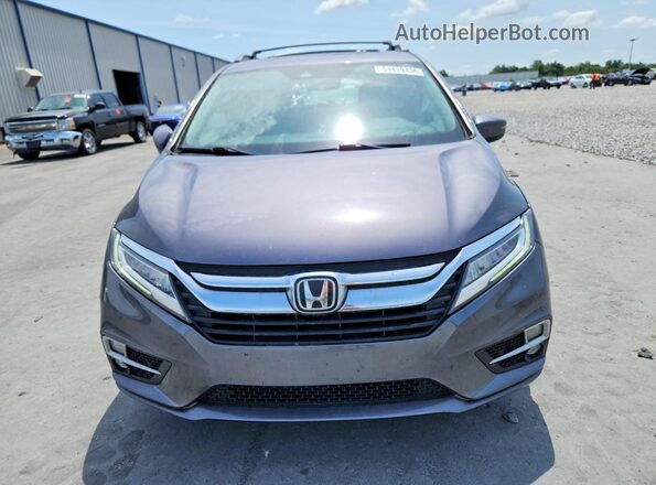 5FNRL6H86KB049977 2019 HONDA ODYSSEY Gray Vista frontal