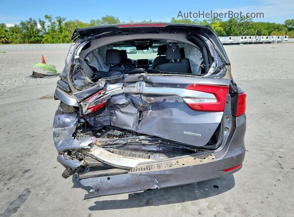 5FNRL6H86KB049977 2019 HONDA ODYSSEY Gray Vista trasera
