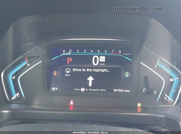 5FNRL6H86NB026431 2022 HONDA ODYSSEY Black 