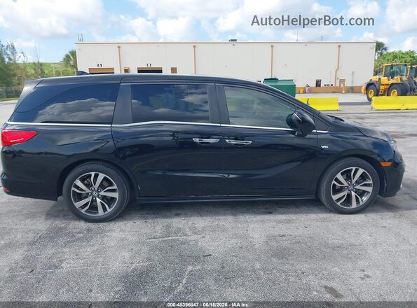 5FNRL6H86NB026431 2022 HONDA ODYSSEY Black 