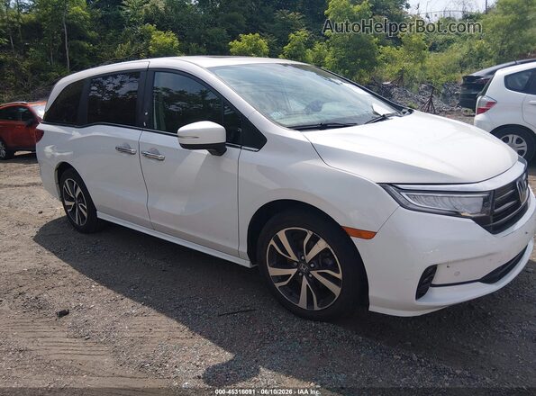 5FNRL6H86RB043476 2024 HONDA ODYSSEY White Widok zestawu wskaźników