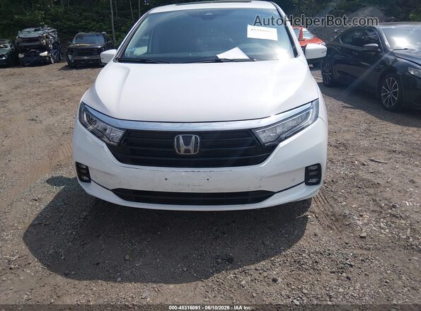 5FNRL6H86RB043476 2024 HONDA ODYSSEY White Widok deski rozdzielczej