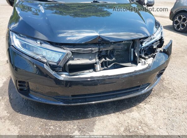 5FNRL6H87MB001147 2021 HONDA ODYSSEY Black Widok z przodu