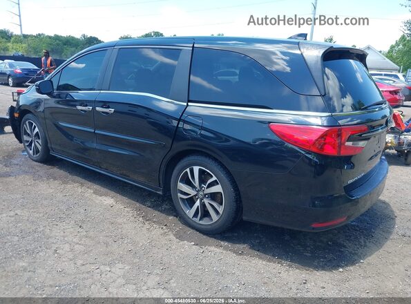 5FNRL6H87MB001147 2021 HONDA ODYSSEY Black Tył lewy