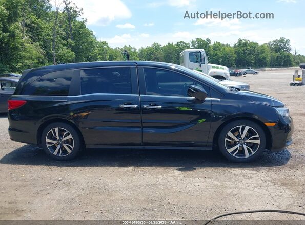 5FNRL6H87MB001147 2021 HONDA ODYSSEY Black Widok zestawu wskaźników