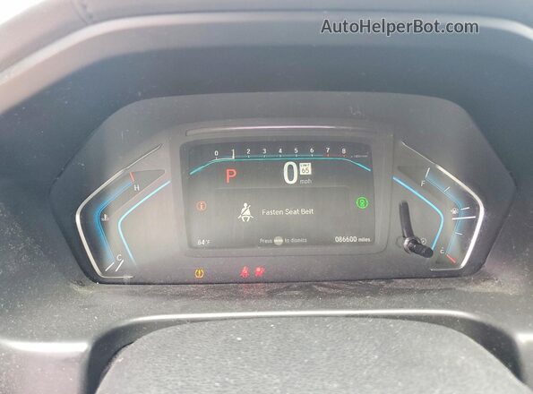 5FNRL6H87NB021822 2022 HONDA ODYSSEY Charcoal 