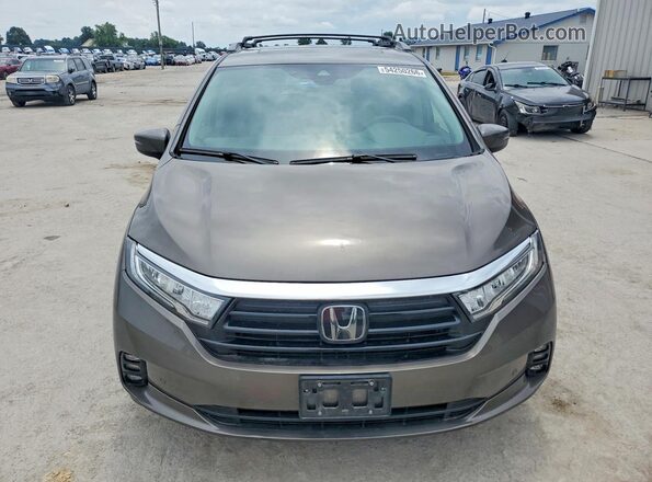 5FNRL6H87NB021822 2022 HONDA ODYSSEY Charcoal 