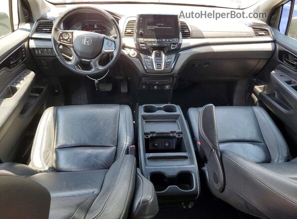 5FNRL6H87PB000018 2023 HONDA ODYSSEY Черный Вид панели приборов