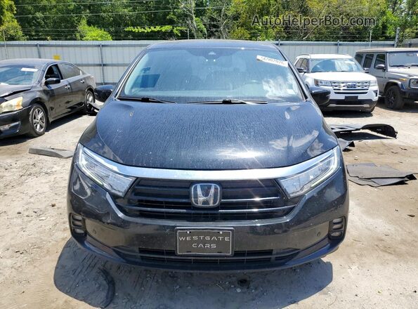 5FNRL6H87PB000018 2023 HONDA ODYSSEY Черный Вид спереди