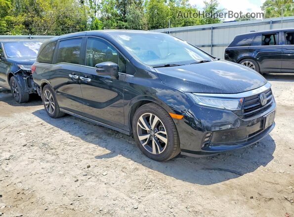 5FNRL6H87PB000018 2023 HONDA ODYSSEY Черный Передняя правая четверть