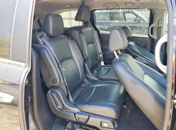 5FNRL6H87PB000018 2023 HONDA ODYSSEY Черный Вид задней части салона