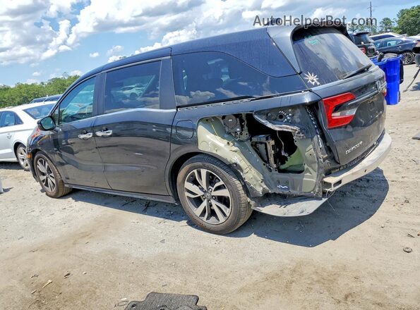 5FNRL6H87PB000018 2023 HONDA ODYSSEY Черный Задняя левая четверть