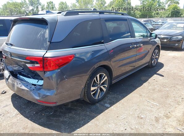 5FNRL6H87PB016770 2023 HONDA ODYSSEY Серый Задняя правая четверть