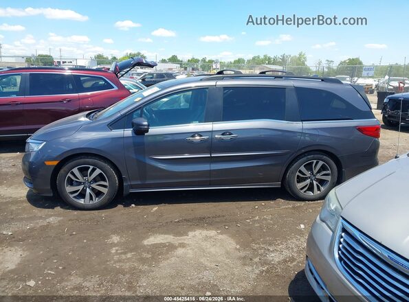 5FNRL6H87PB016770 2023 HONDA ODYSSEY Серый Панорамный вид салона 360°