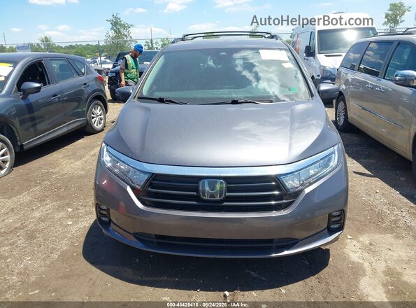5FNRL6H87PB016770 2023 HONDA ODYSSEY Серый Вид щитка приборов