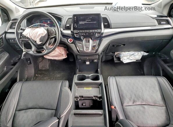 5FNRL6H87PB503712 2023 HONDA ODYSSEY White Вид панелі приладів