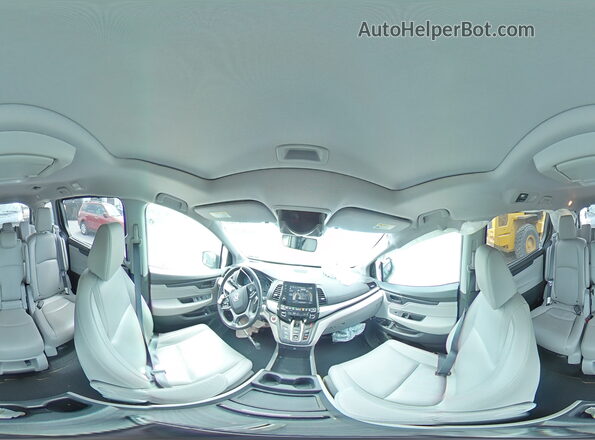 5FNRL6H88JB020401 2018 HONDA ODYSSEY Silver 360 interior view