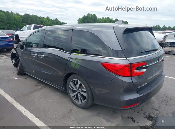 5FNRL6H88MB039521 2021 HONDA ODYSSEY Gray Հետևի ձախ