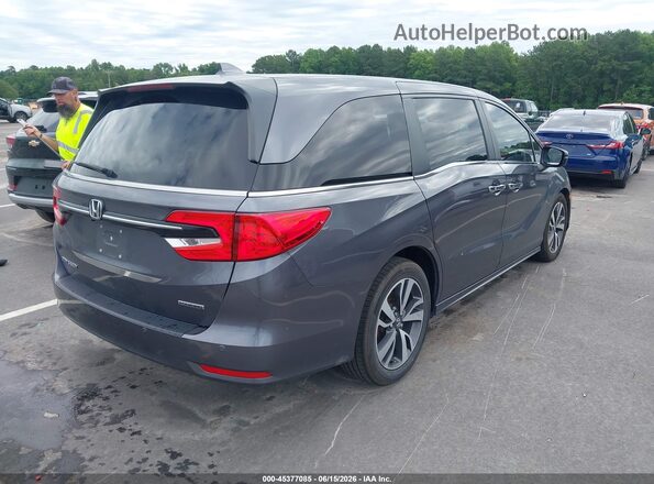 5FNRL6H88MB039521 2021 HONDA ODYSSEY Gray Հետևի աջ