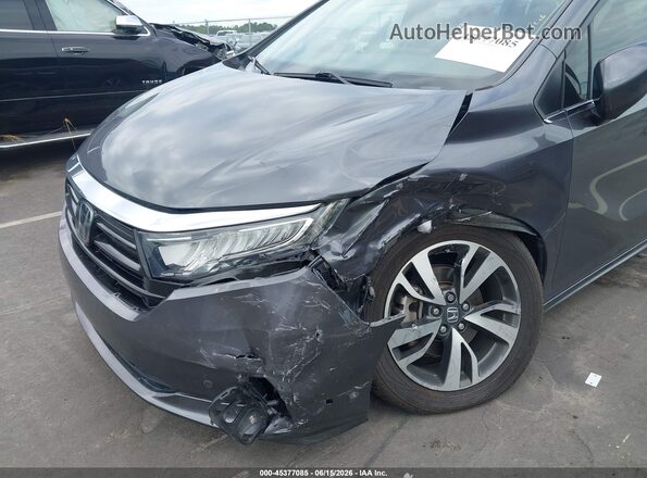 5FNRL6H88MB039521 2021 HONDA ODYSSEY Gray Դիմացի տեսք