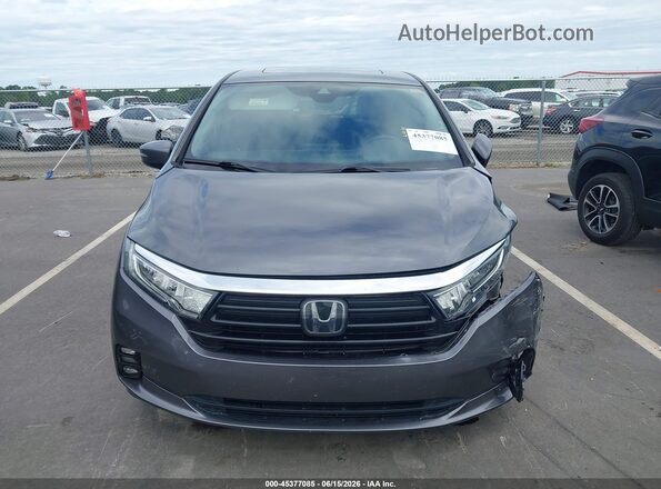 5FNRL6H88MB039521 2021 HONDA ODYSSEY Gray Սարքավորումների վահանակի տեսք