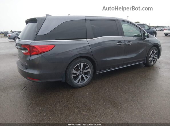 5FNRL6H88NB043795 2022 HONDA ODYSSEY Gray Tył prawy