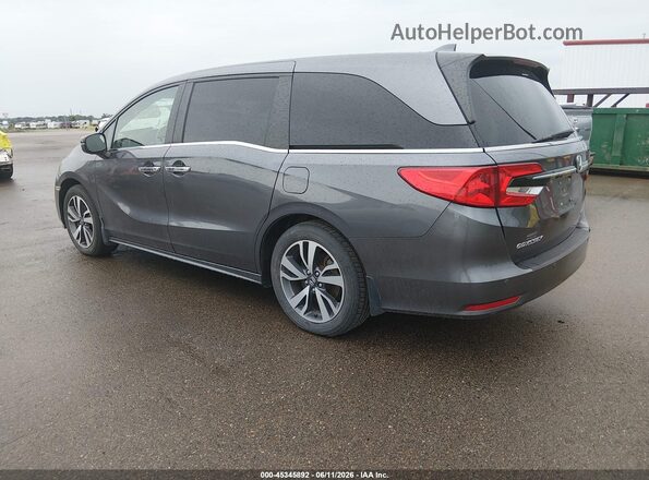 5FNRL6H88NB043795 2022 HONDA ODYSSEY Gray Tył lewy
