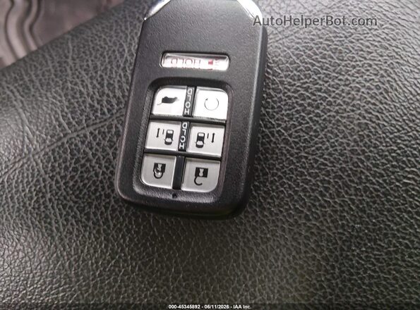 5FNRL6H88NB043795 2022 HONDA ODYSSEY Gray Widok deski rozdzielczej