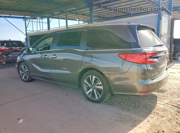 5FNRL6H88NB067367 2022 HONDA ODYSSEY Gray Rear left