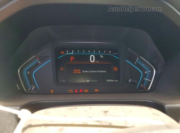 5FNRL6H88NB067367 2022 HONDA ODYSSEY Gray Instrument cluster view