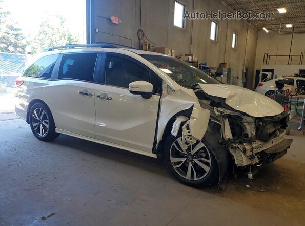 5FNRL6H88PB046988 2023 HONDA ODYSSEY White Przód prawy