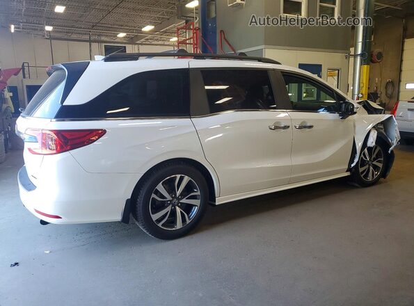 5FNRL6H88PB046988 2023 HONDA ODYSSEY White Tył prawy