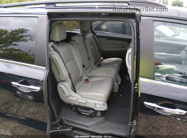 5FNRL6H89KB095576 2019 HONDA ODYSSEY Black VIN կոդի պիտակի տեսք
