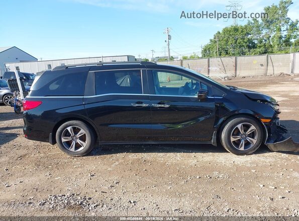 5FNRL6H89KB095576 2019 HONDA ODYSSEY Black Սալոնի հետևի տեսք