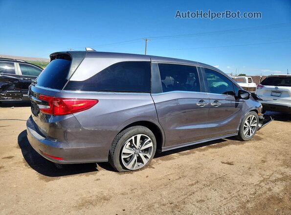 5FNRL6H89MB029516 2021 HONDA ODYSSEY Charcoal Trasero derecho