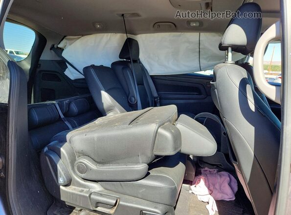 5FNRL6H89MB029516 2021 HONDA ODYSSEY Charcoal Vista interior trasera