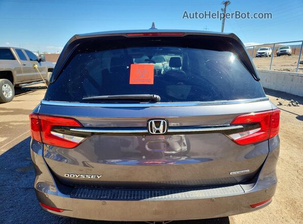 5FNRL6H89MB029516 2021 HONDA ODYSSEY Charcoal Vista trasera