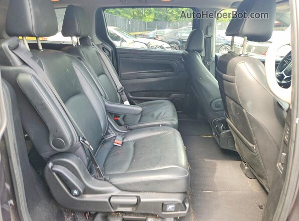 5FNRL6H89NB004858 2022 HONDA ODYSSEY Gray უკანა სალონის ხედი