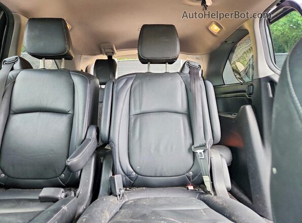 5FNRL6H89NB004858 2022 HONDA ODYSSEY Gray უკანა სავარძლების ხედი