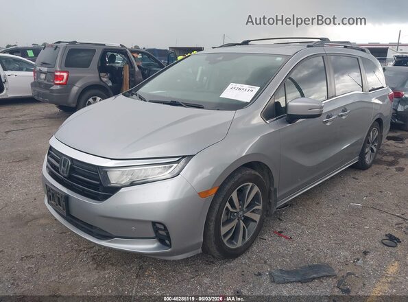 5FNRL6H89NB040050 2022 HONDA ODYSSEY Серебряный Передняя левая четверть