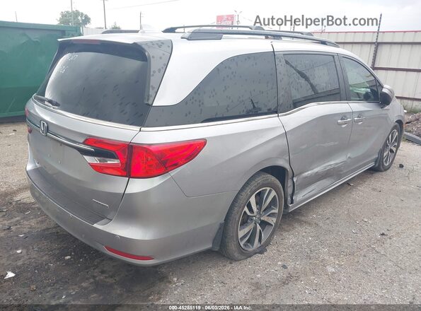 5FNRL6H89NB040050 2022 HONDA ODYSSEY Серебряный Задняя правая четверть