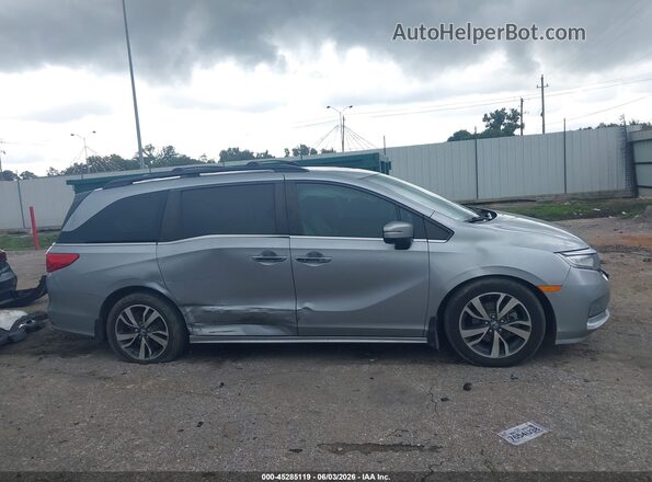 5FNRL6H89NB040050 2022 HONDA ODYSSEY Серебряный Вид задней части салона