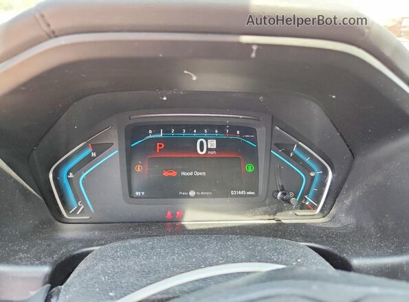 5FNRL6H89PB025177 2023 HONDA ODYSSEY Blue Vista del cuadro de instrumentos