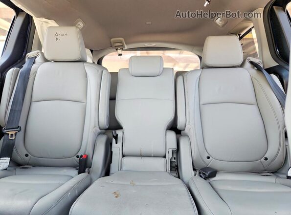 5FNRL6H89PB025177 2023 HONDA ODYSSEY Blue Vista de los asientos traseros