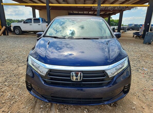 5FNRL6H89PB025177 2023 HONDA ODYSSEY Blue Vista frontal